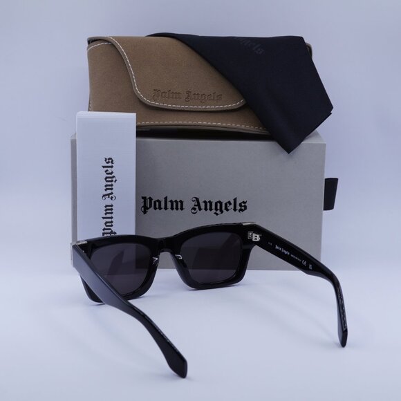 Palm Angels PERI101 WESTPORT 1007 Cat Eye Sunglasses - Black/Dark Grey - Picture 5 of 9